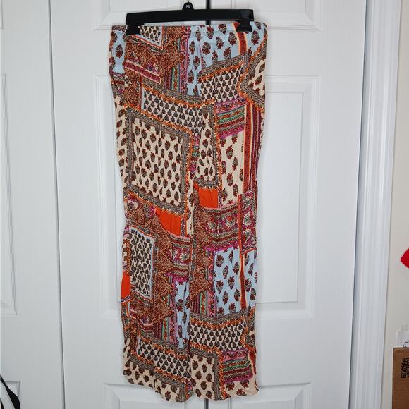 Christian Siriano New York Wide Leg Patchwork Pants NWT - Picture 5 of 13